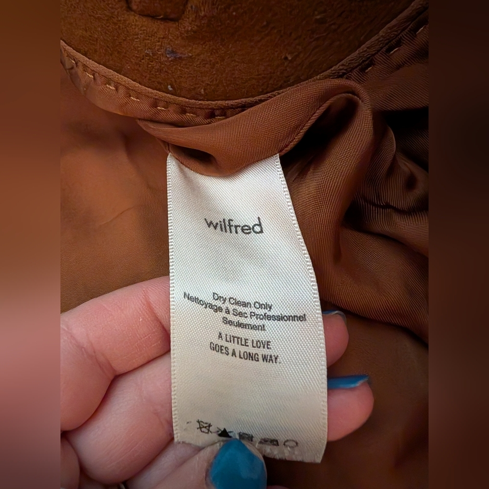 Wilfred Wool Cashmere Blend Coat – Brown | Size L - Picture 7 of 13